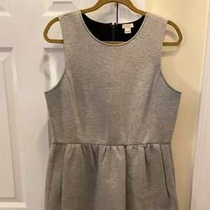 J. Crew Grey Work Dress